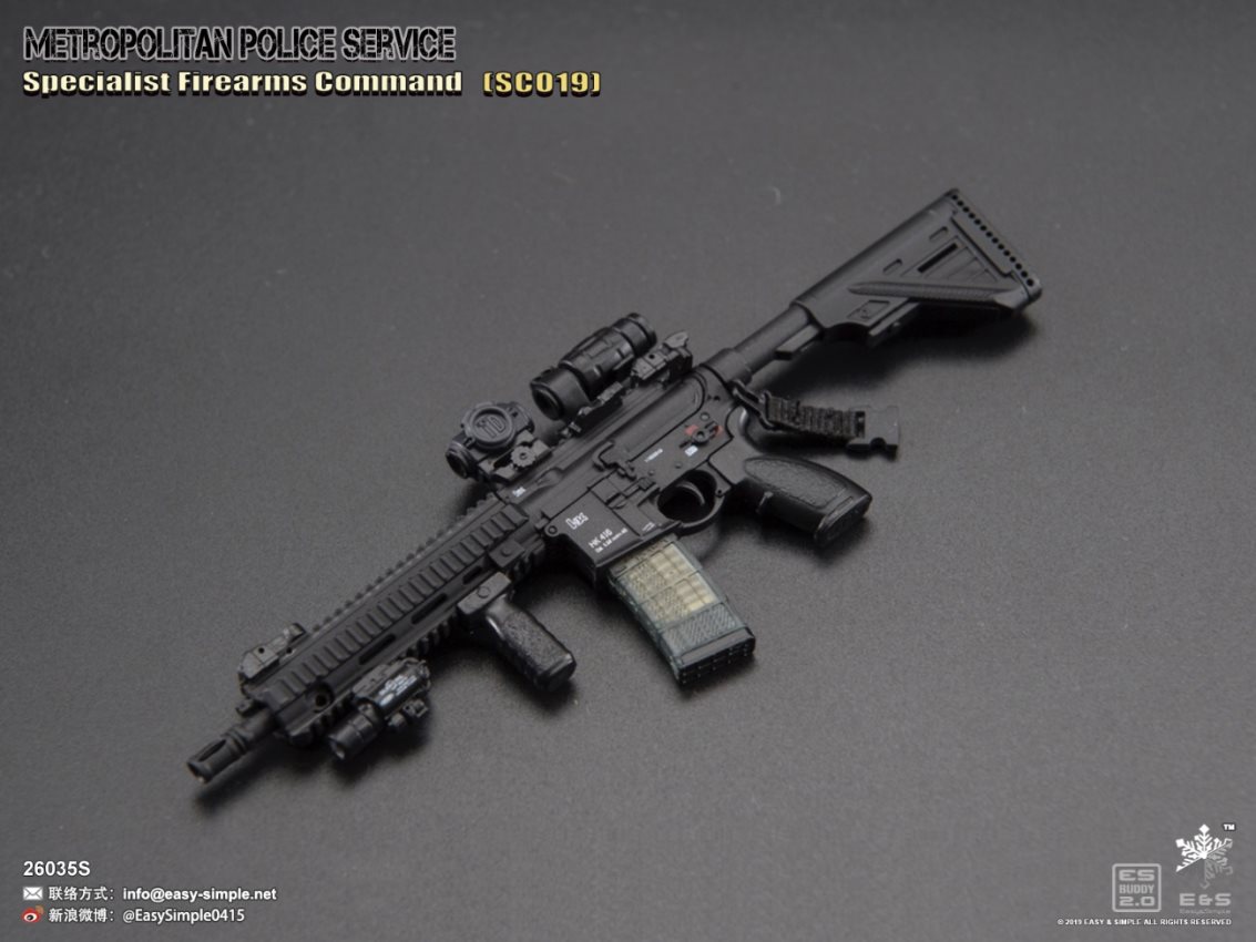 EASY&SIMPLE : 1/6 British special police SCO19 limited edition movable doll