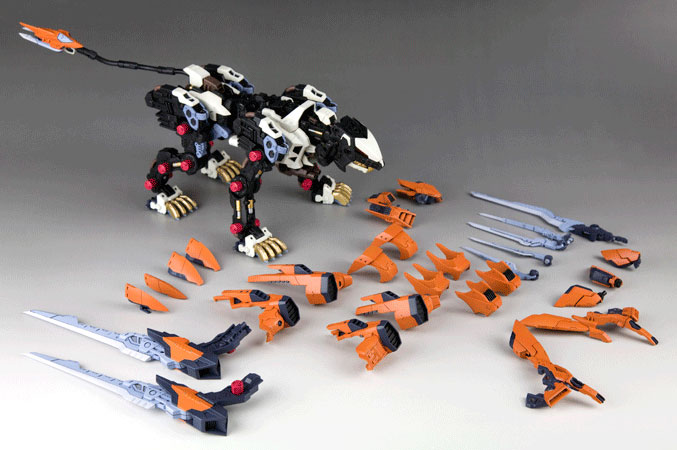 HMM ZOIDS 1/72 RZ-041 Liger Zero Schneider Marking Plus Ver.