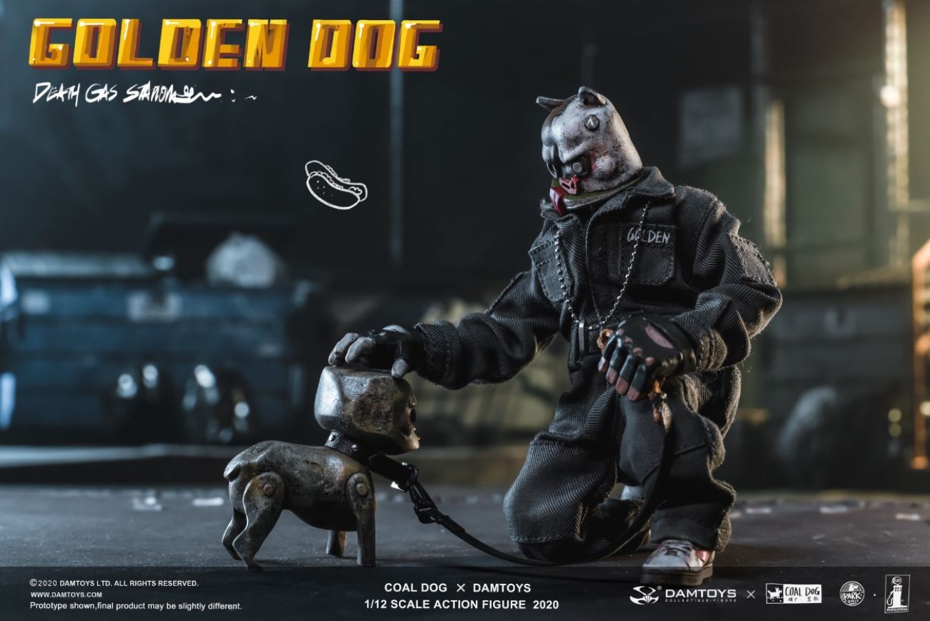 GOLDEN DOG – Death Gas Station series 1/12 action figure - PES022