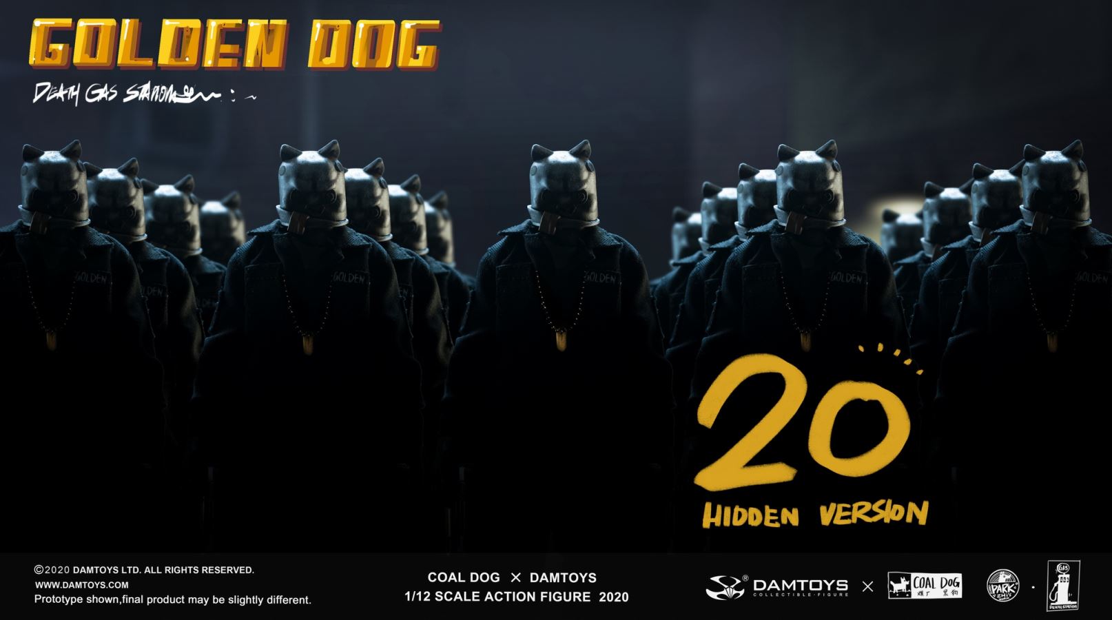 GOLDEN DOG – Death Gas Station series 1/12 action figure - PES022