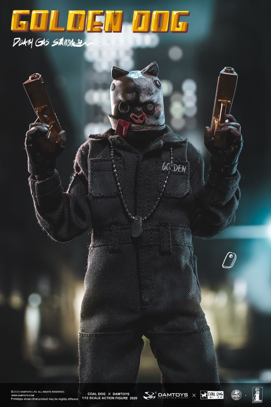 GOLDEN DOG – Death Gas Station series 1/12 action figure - PES022