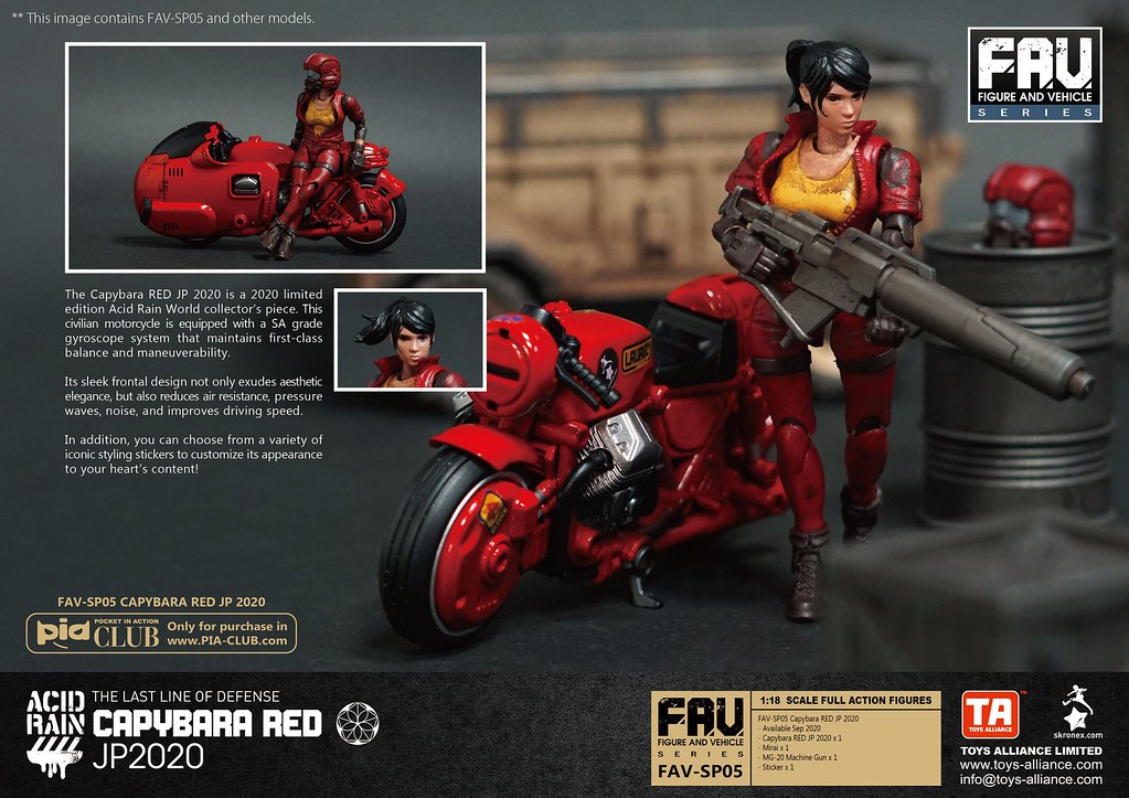 FAV-SP05 Capybara RED JP 2020