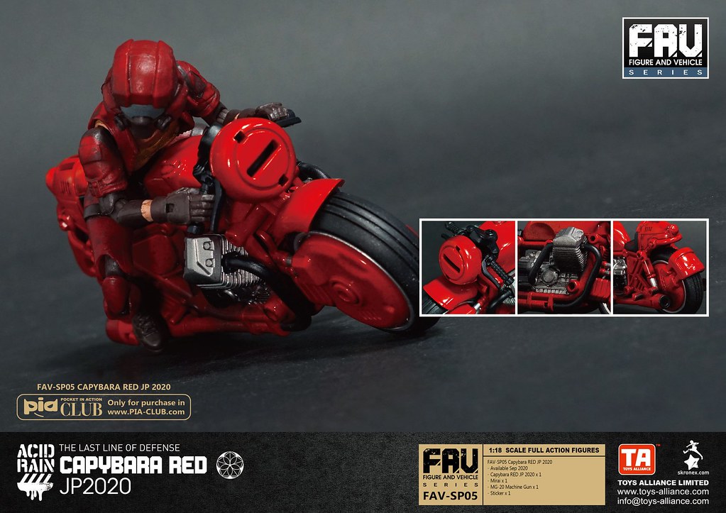 FAV-SP05 Capybara RED JP 2020