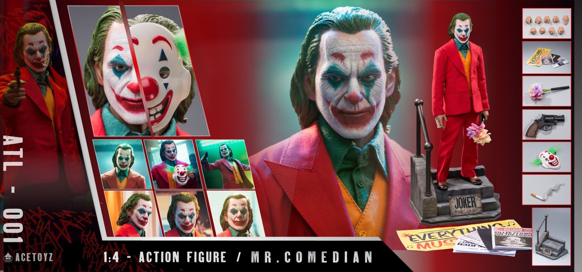 ATL001 1/4 scale Mr Comedian