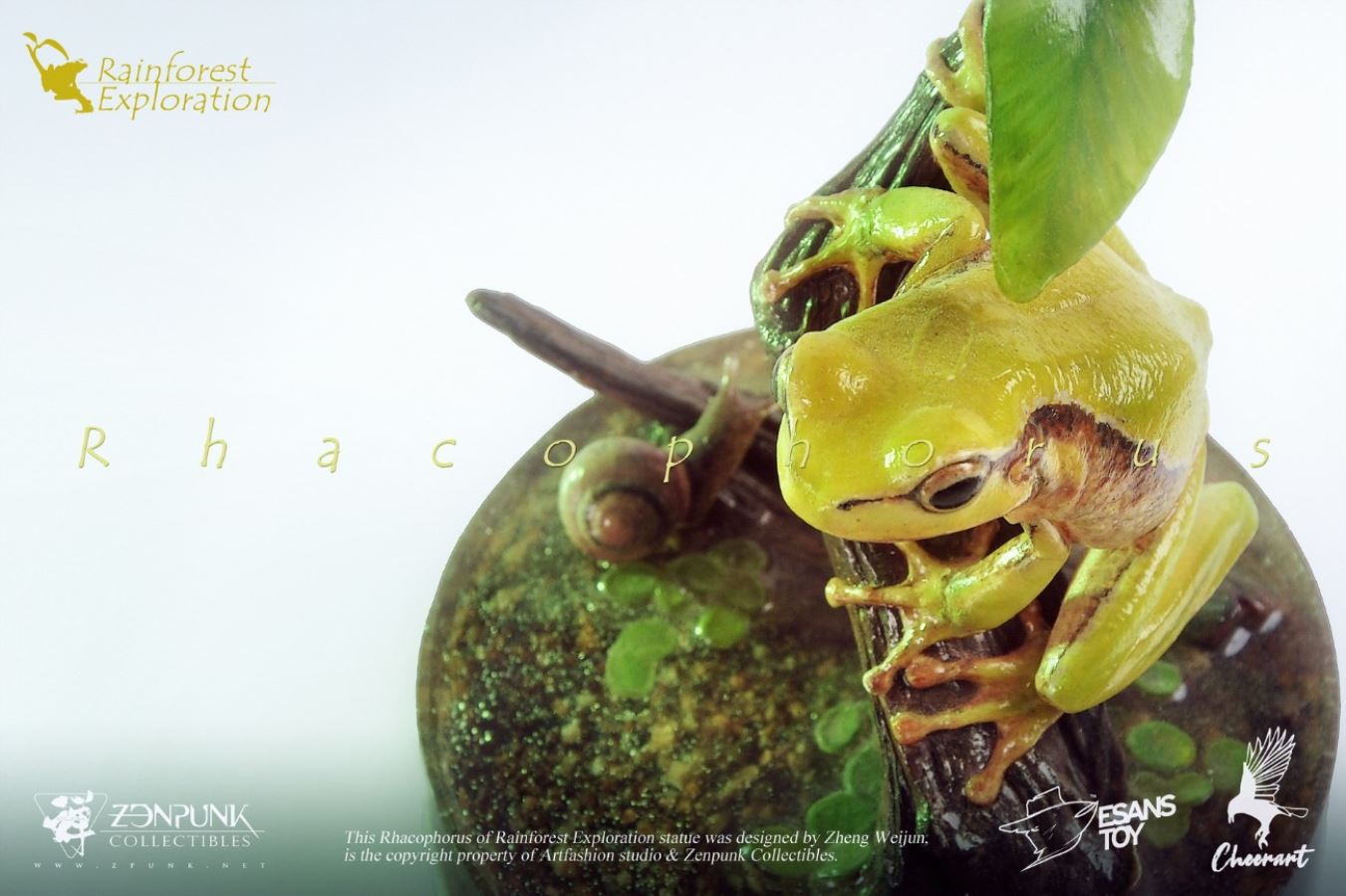 1/1 Rainforest Exploration Series - Tree Frog and Snail