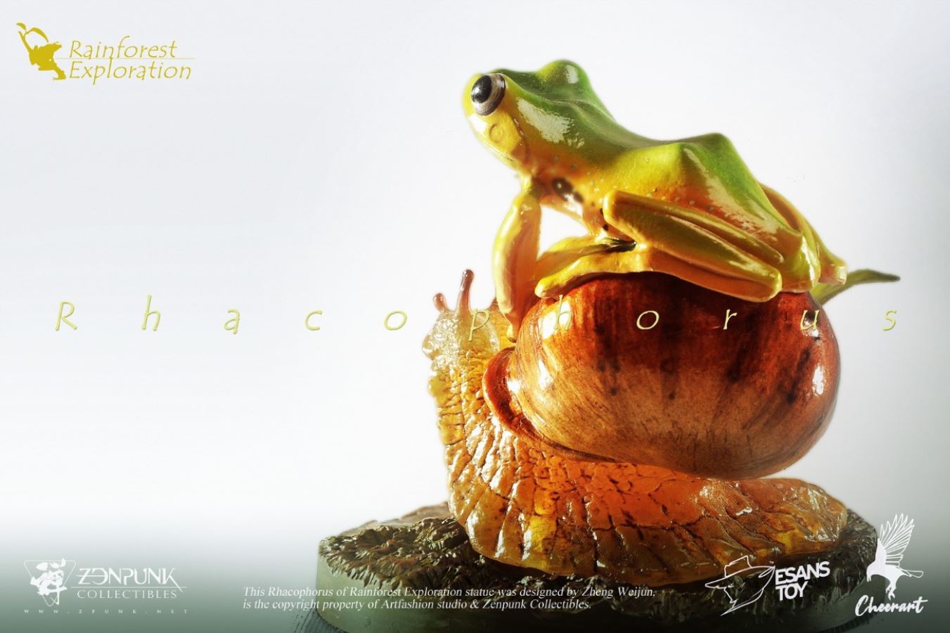 1/1 Rainforest Exploration Series - Tree Frog and Snail
