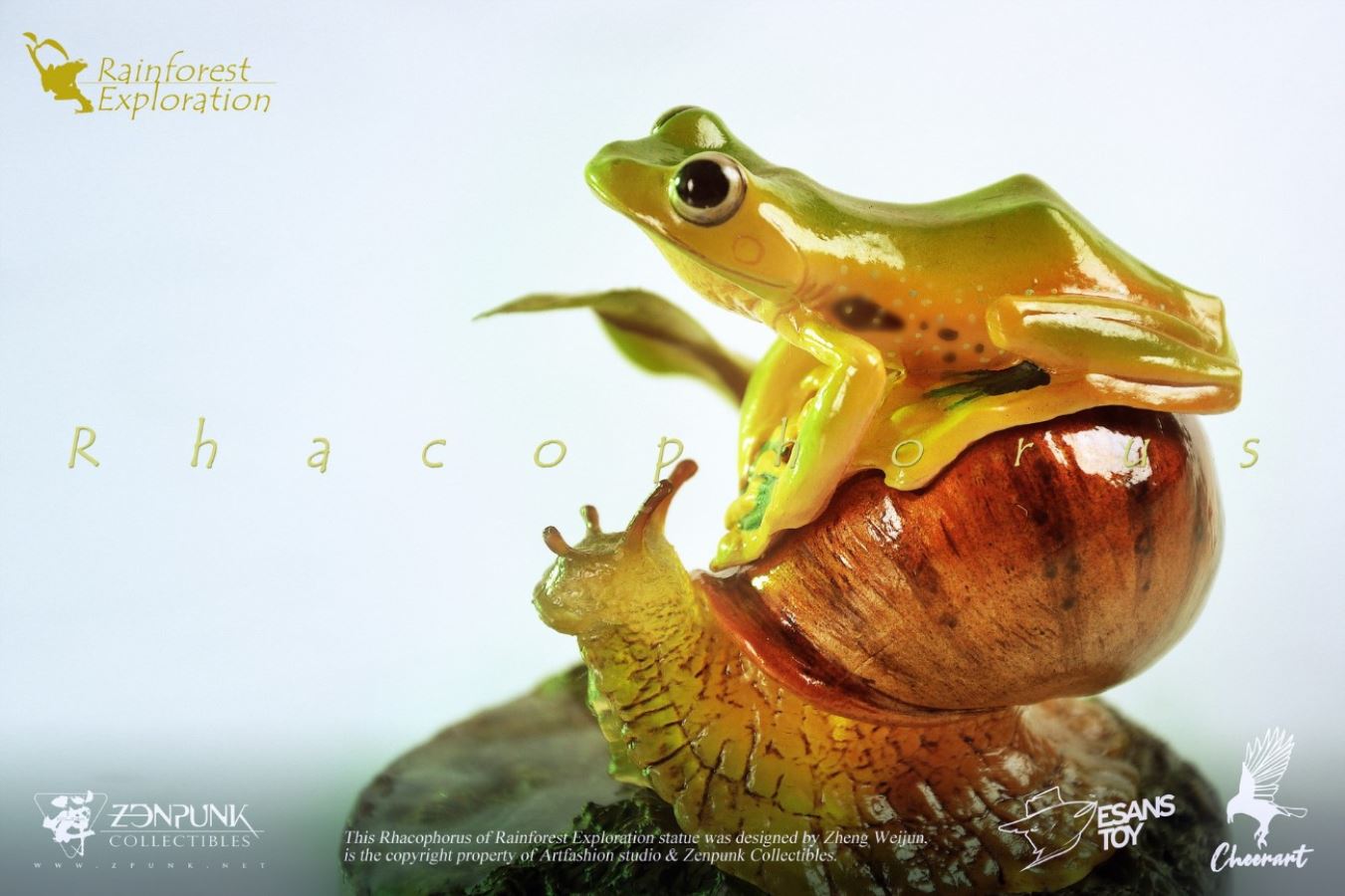 1/1 Rainforest Exploration Series - Tree Frog and Snail