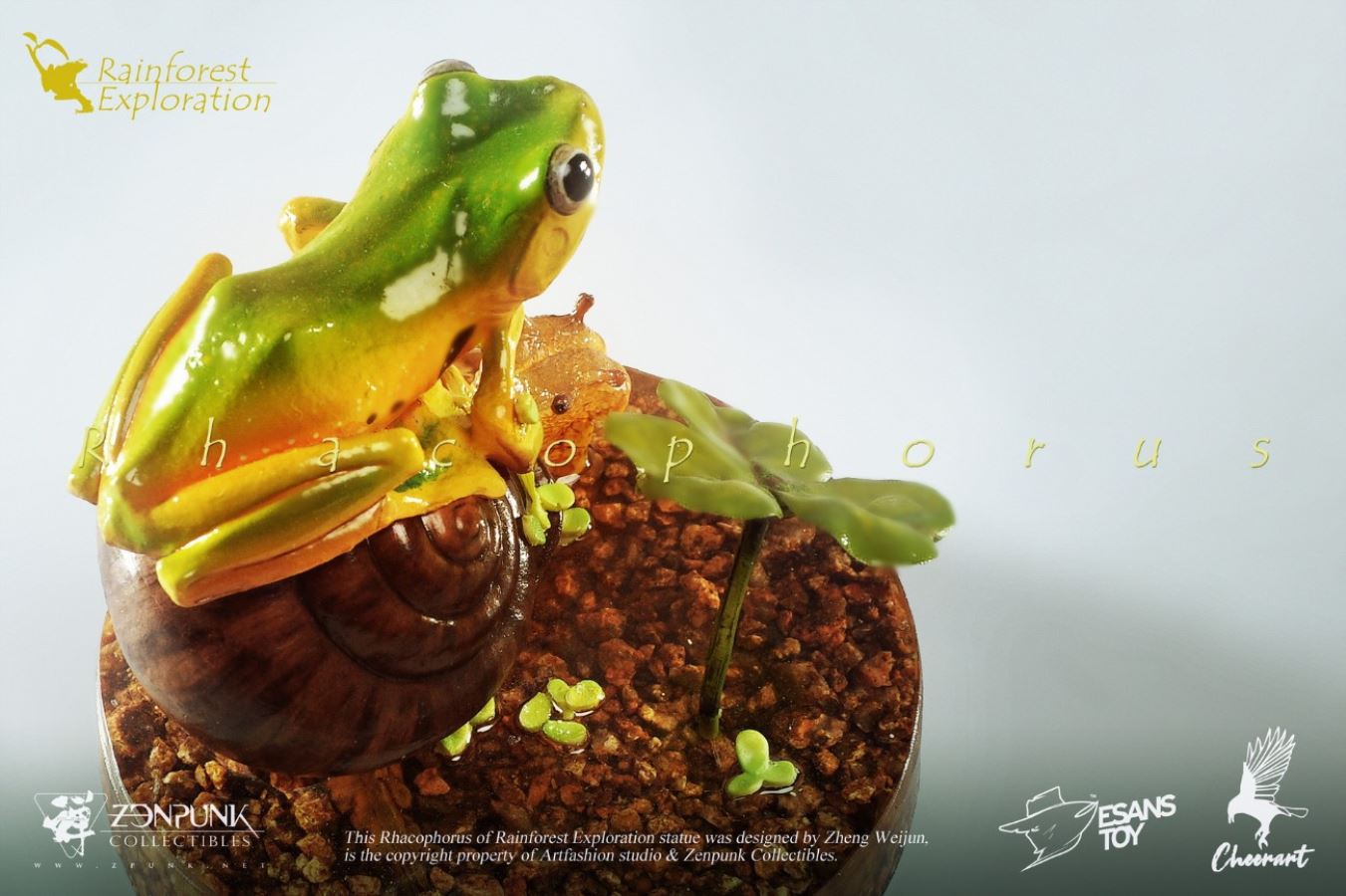 1/1 Rainforest Exploration Series - Tree Frog and Snail