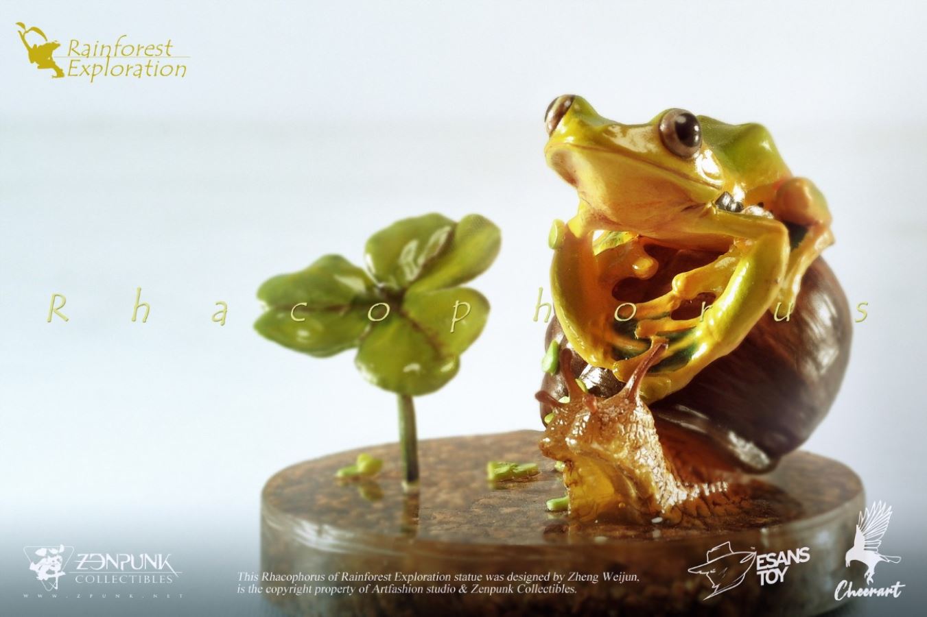 1/1 Rainforest Exploration Series - Tree Frog and Snail