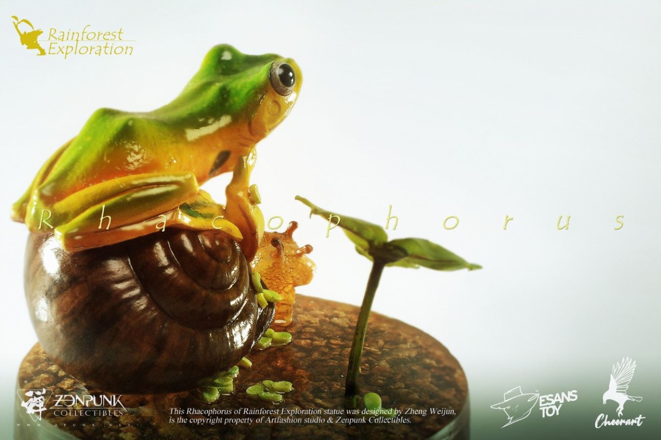 1/1 Rainforest Exploration Series - Tree Frog and Snail