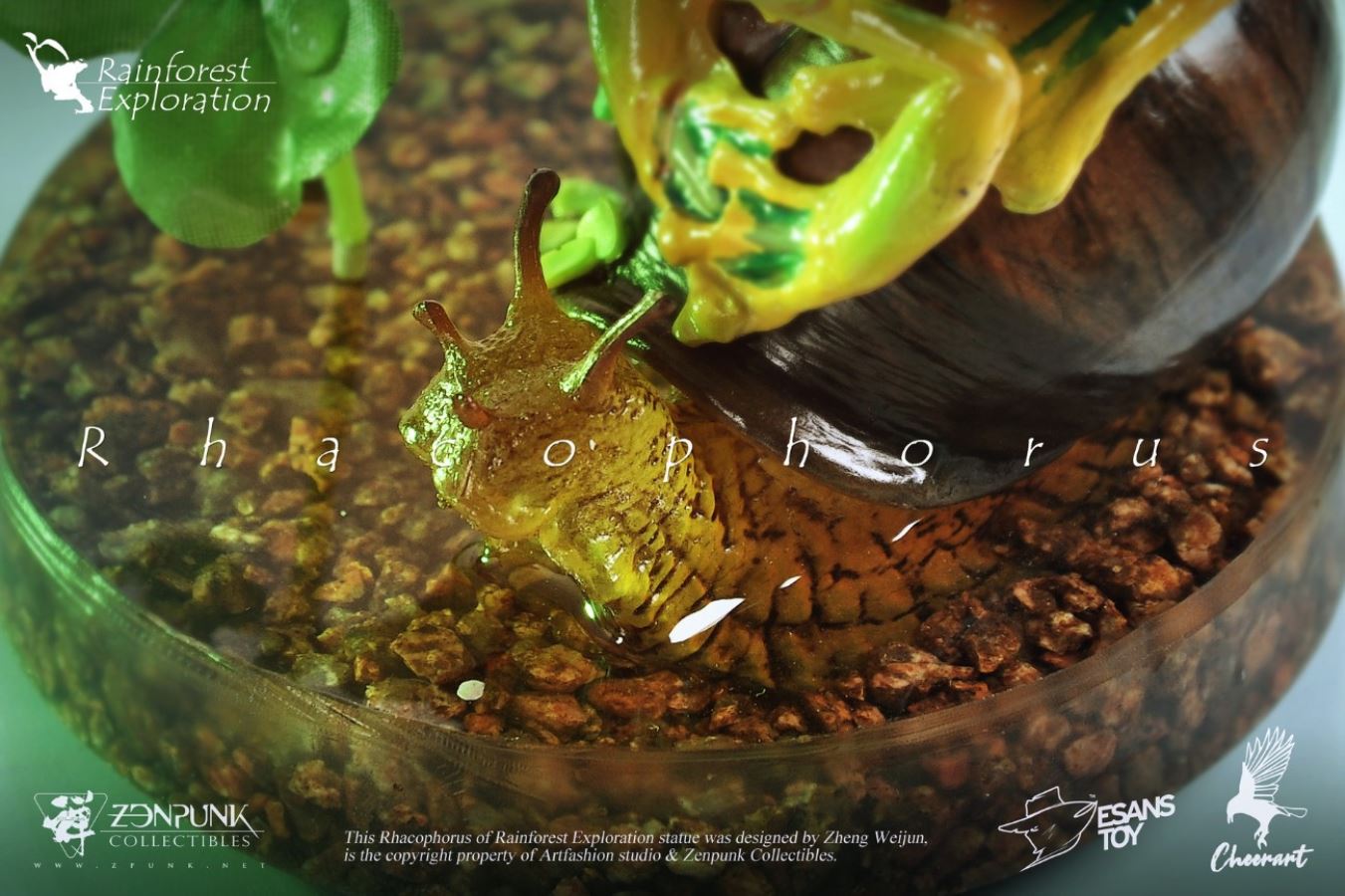 1/1 Rainforest Exploration Series - Tree Frog and Snail