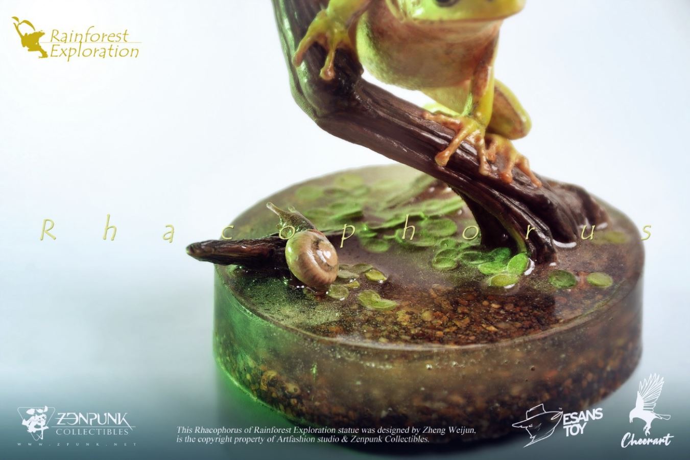1/1 Rainforest Exploration Series - Tree Frog and Snail