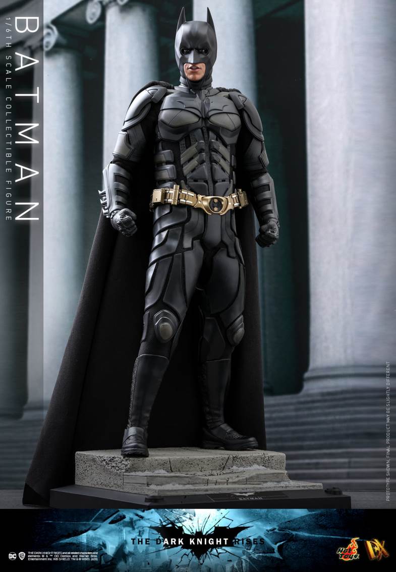 Batman: The Dark Knight Rises - Batman & Bat Mobile 1/6