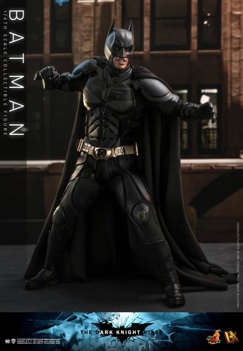 Batman: The Dark Knight Rises - Batman & Bat Mobile 1/6