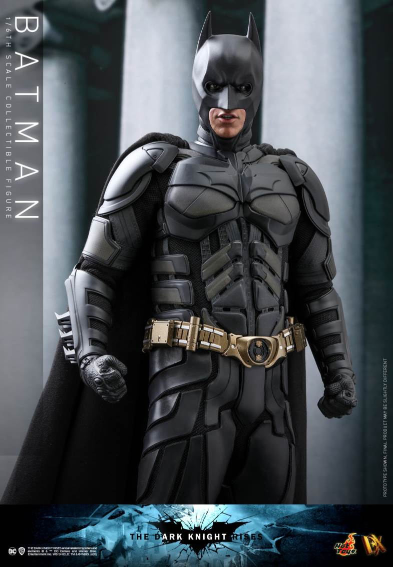Batman: The Dark Knight Rises - Batman & Bat Mobile 1/6