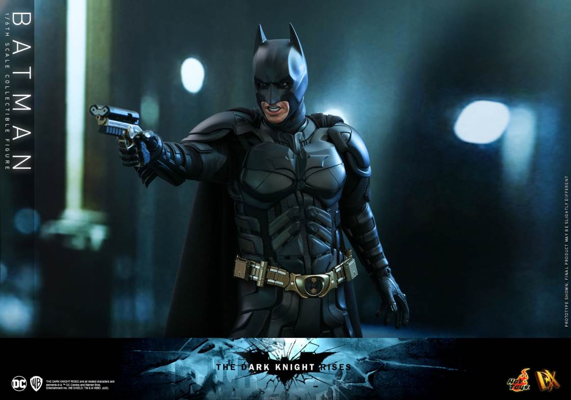 Batman: The Dark Knight Rises - Batman & Bat Mobile 1/6