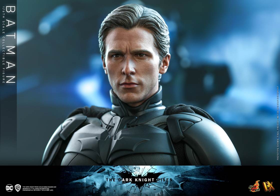 Batman: The Dark Knight Rises - Batman & Bat Mobile 1/6