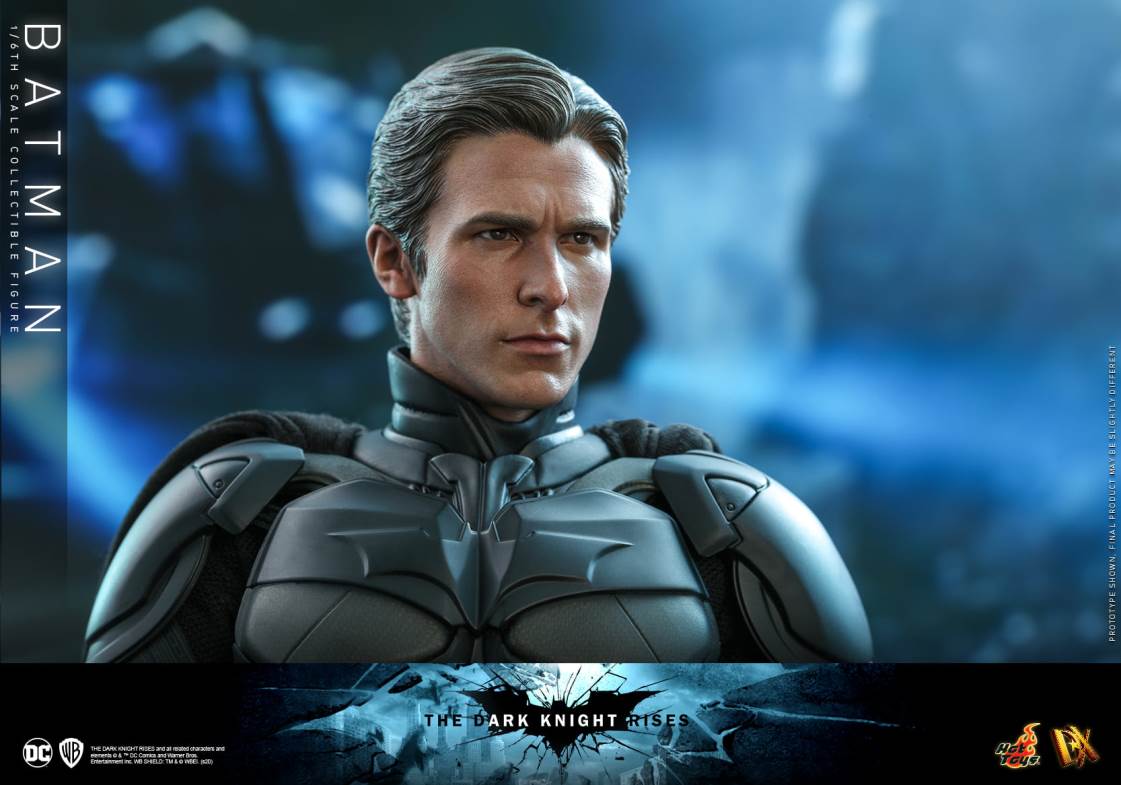 Batman: The Dark Knight Rises - Batman & Bat Mobile 1/6