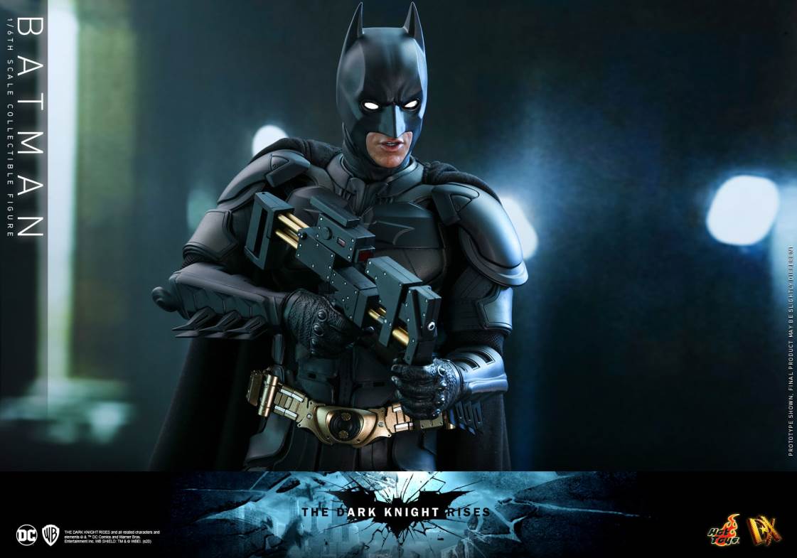Batman: The Dark Knight Rises - Batman & Bat Mobile 1/6