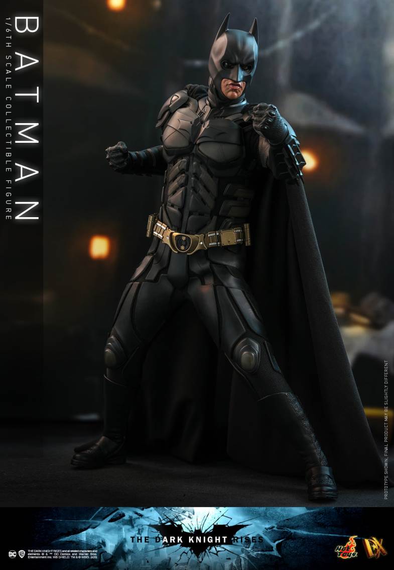 Batman: The Dark Knight Rises - Batman & Bat Mobile 1/6
