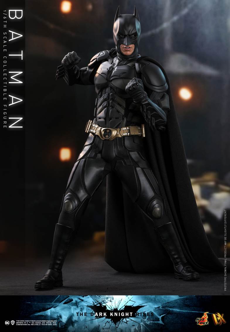 Batman: The Dark Knight Rises - Batman & Bat Mobile 1/6