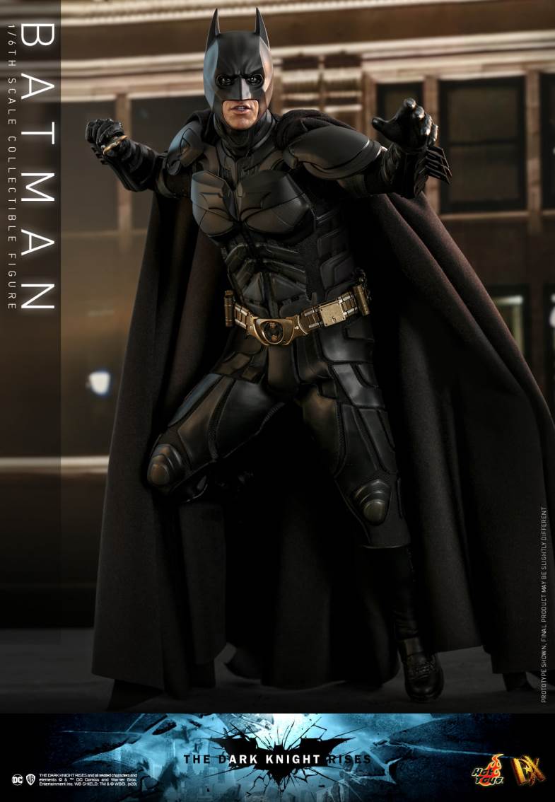 Batman: The Dark Knight Rises - Batman & Bat Mobile 1/6
