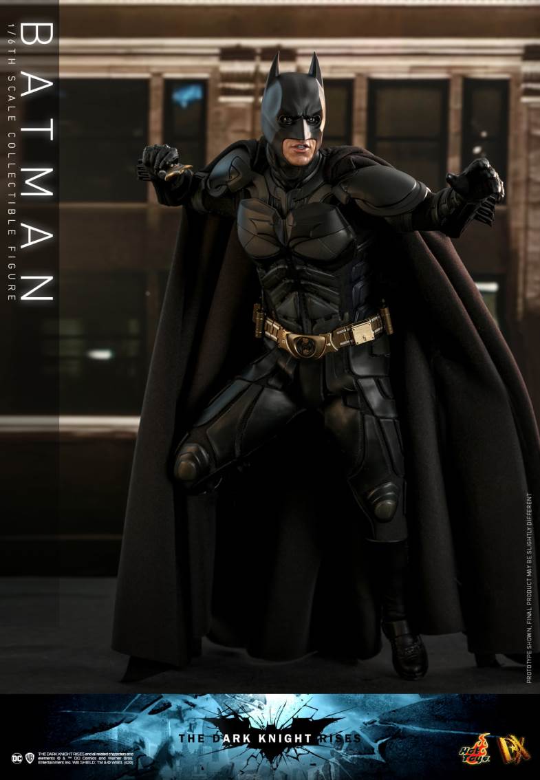 Batman: The Dark Knight Rises - Batman & Bat Mobile 1/6