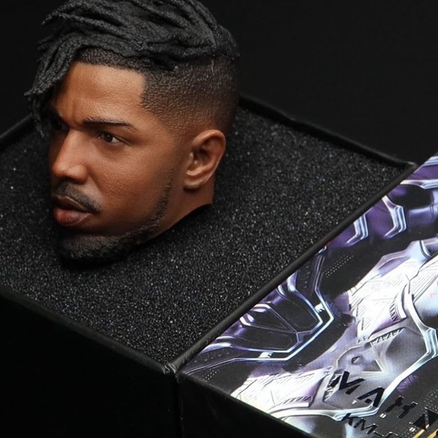 1/6 Black Panther limited edition head carving set