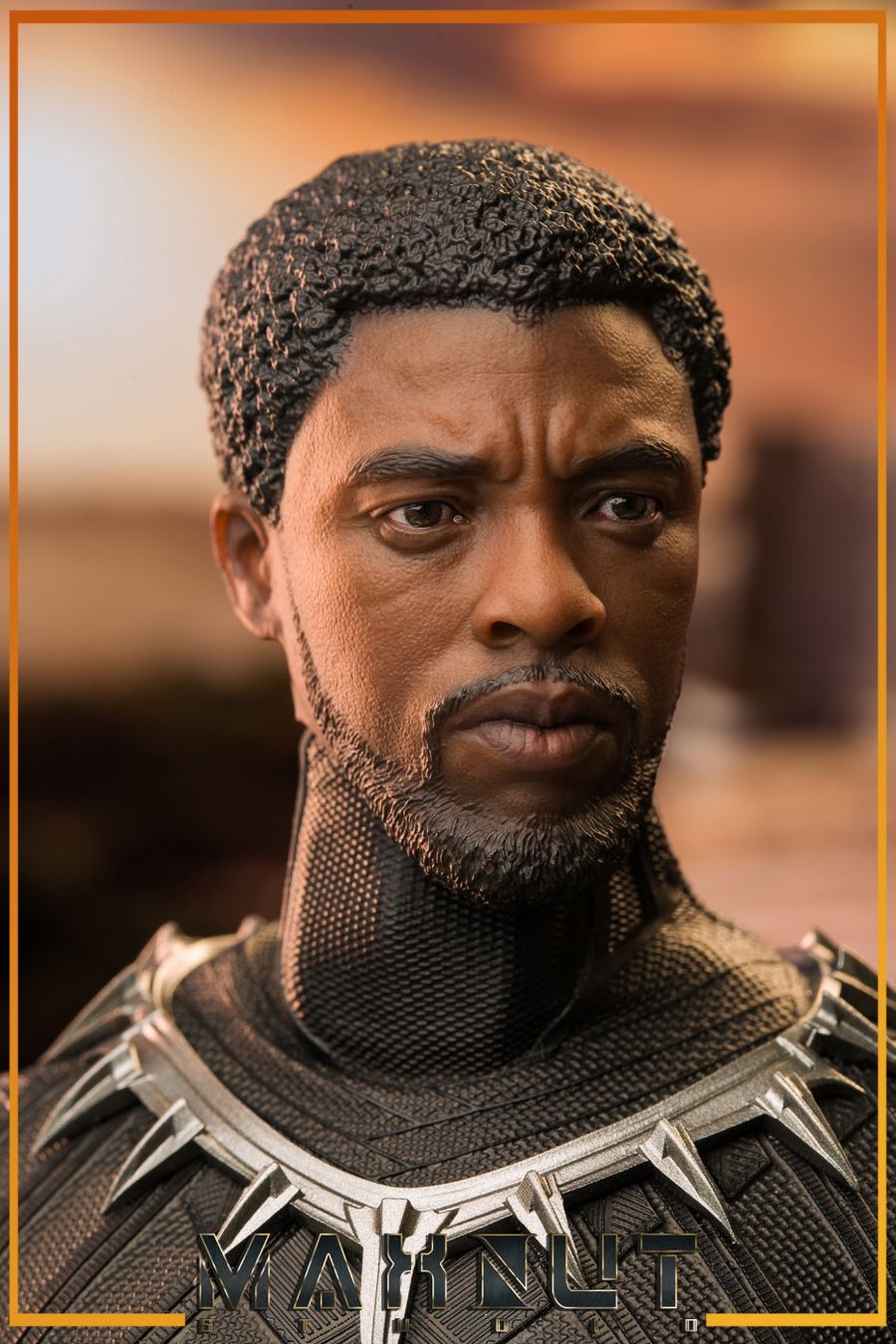 1/6 Black Panther limited edition head carving set