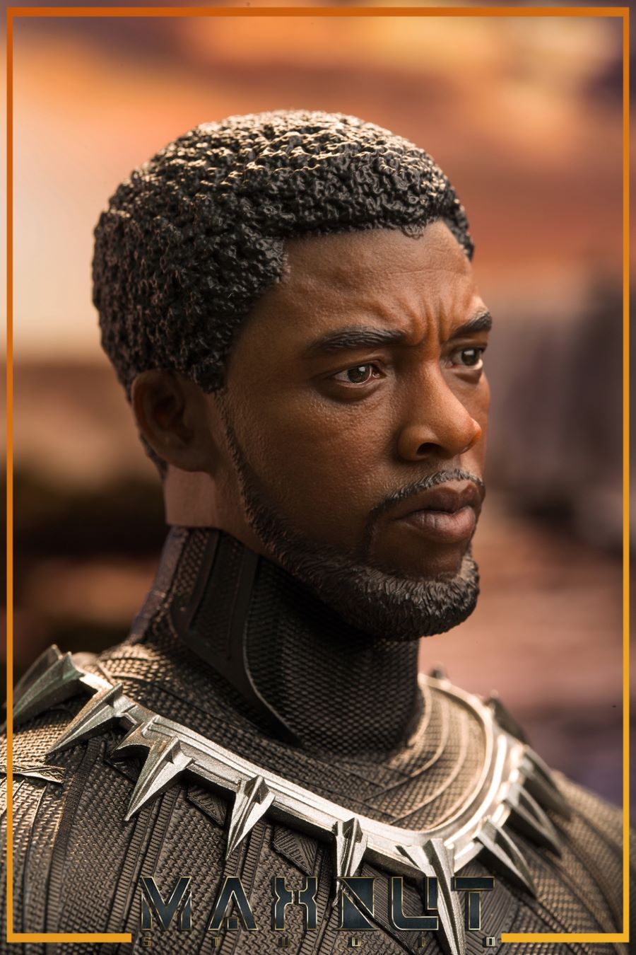 1/6 Black Panther limited edition head carving set