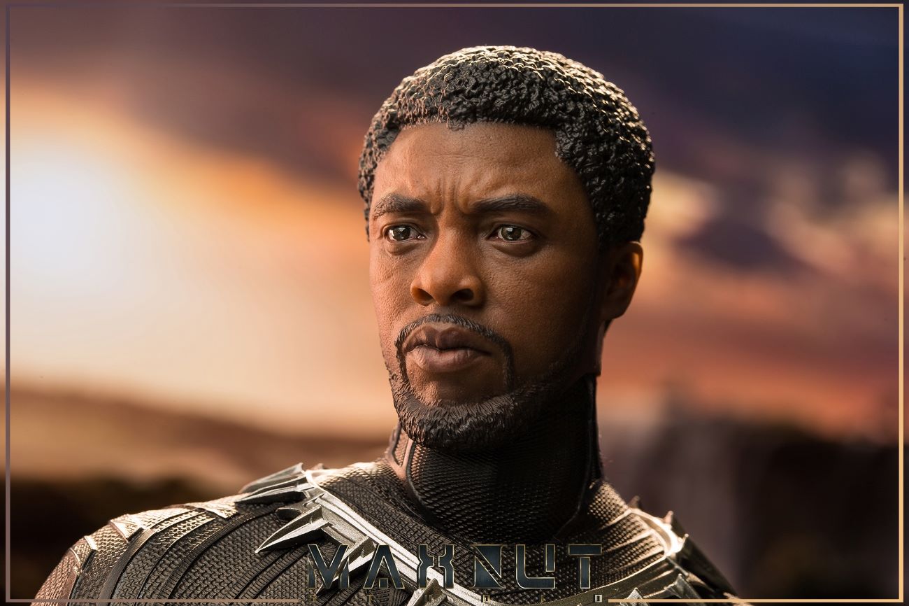 1/6 Black Panther limited edition head carving set