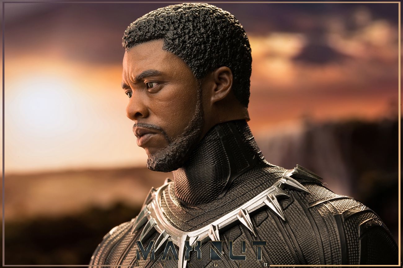 1/6 Black Panther limited edition head carving set
