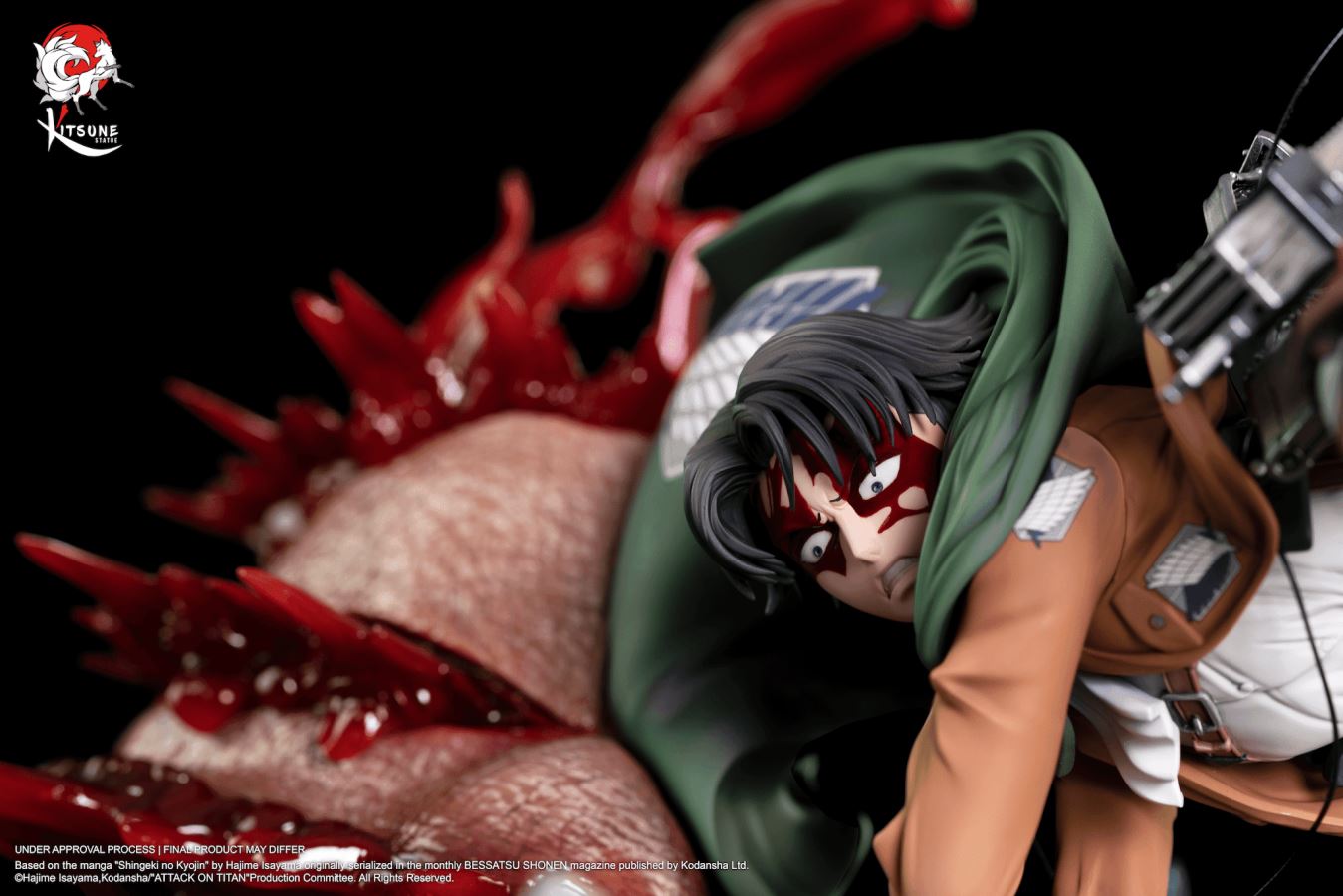 Shingeki no Kyojin - Levi Vs Beast Titan 1/6