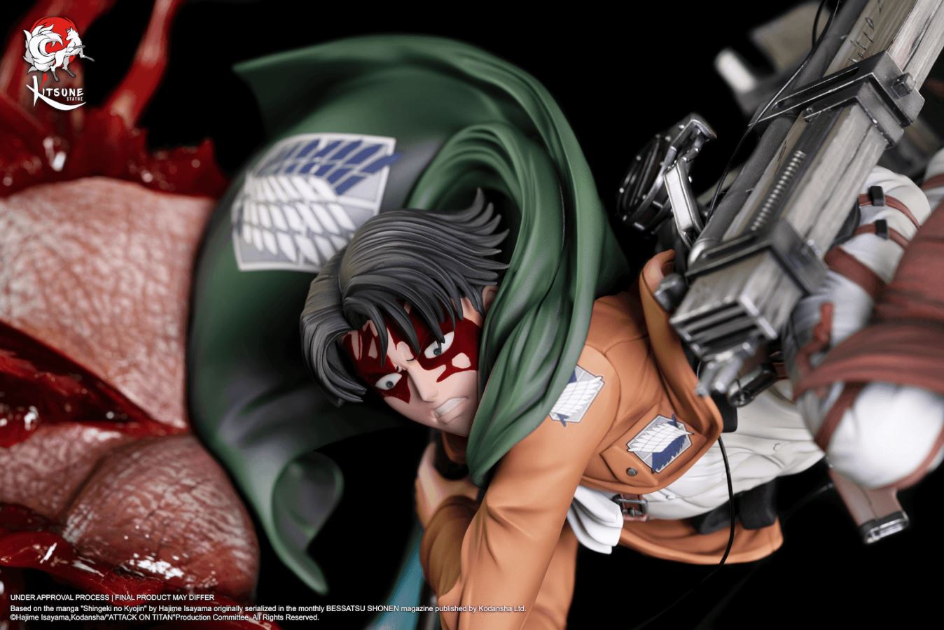 Shingeki no Kyojin - Levi Vs Beast Titan 1/6