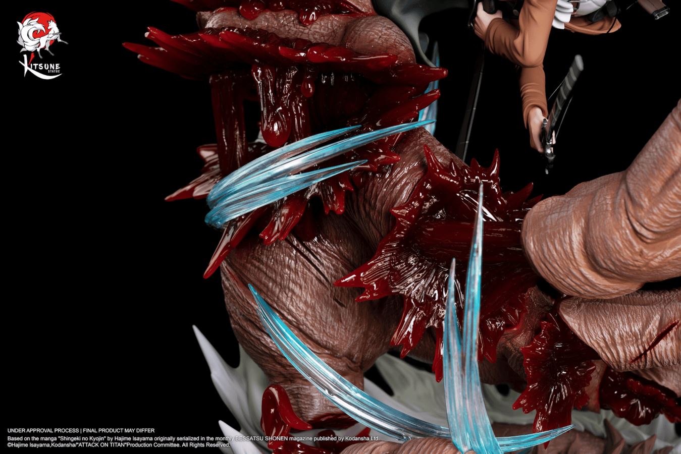 Shingeki no Kyojin - Levi Vs Beast Titan 1/6
