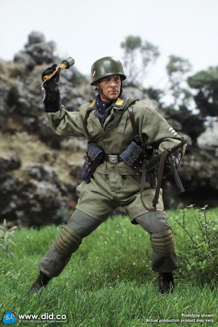1/6 World War II Paratrooper Green Devil-Schmeling