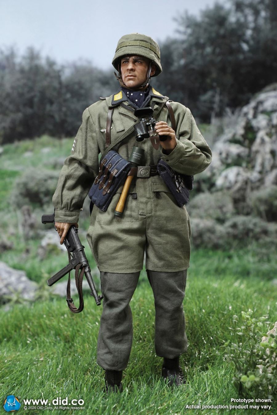 1/6 World War II Paratrooper Green Devil-Schmeling