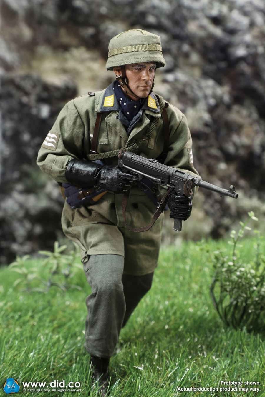 1/6 World War II Paratrooper Green Devil-Schmeling