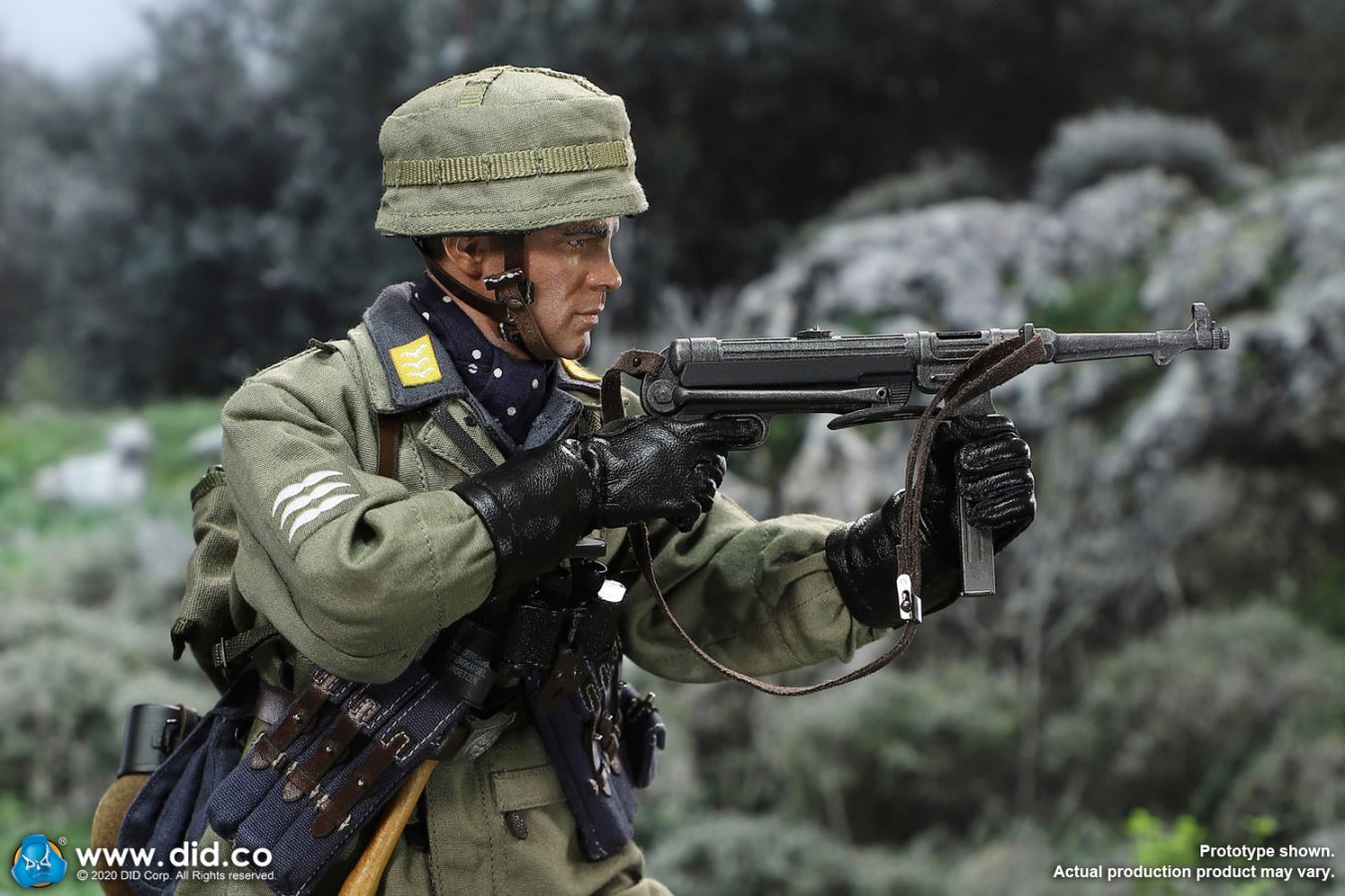 1/6 World War II Paratrooper Green Devil-Schmeling