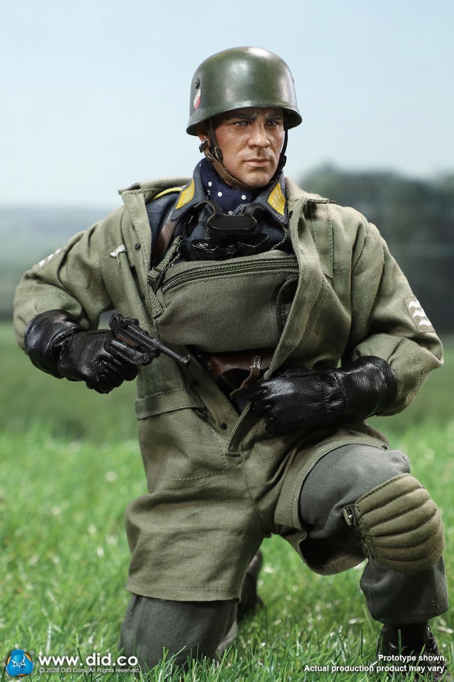 1/6 World War II Paratrooper Green Devil-Schmeling