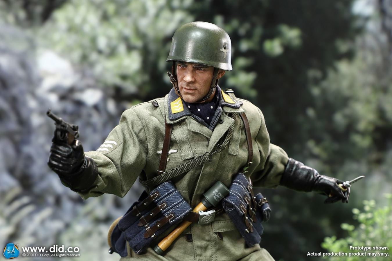 1/6 World War II Paratrooper Green Devil-Schmeling
