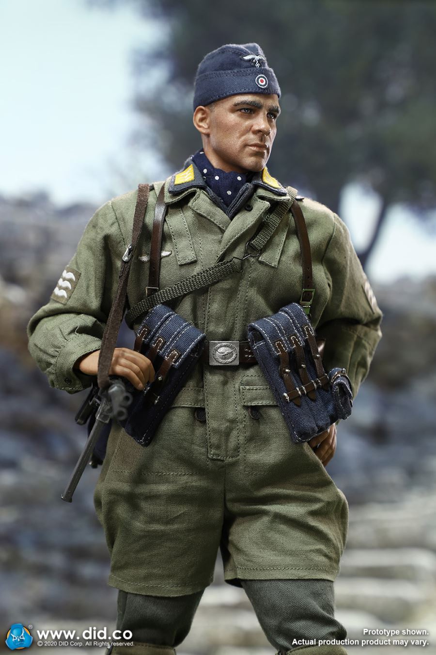 1/6 World War II Paratrooper Green Devil-Schmeling