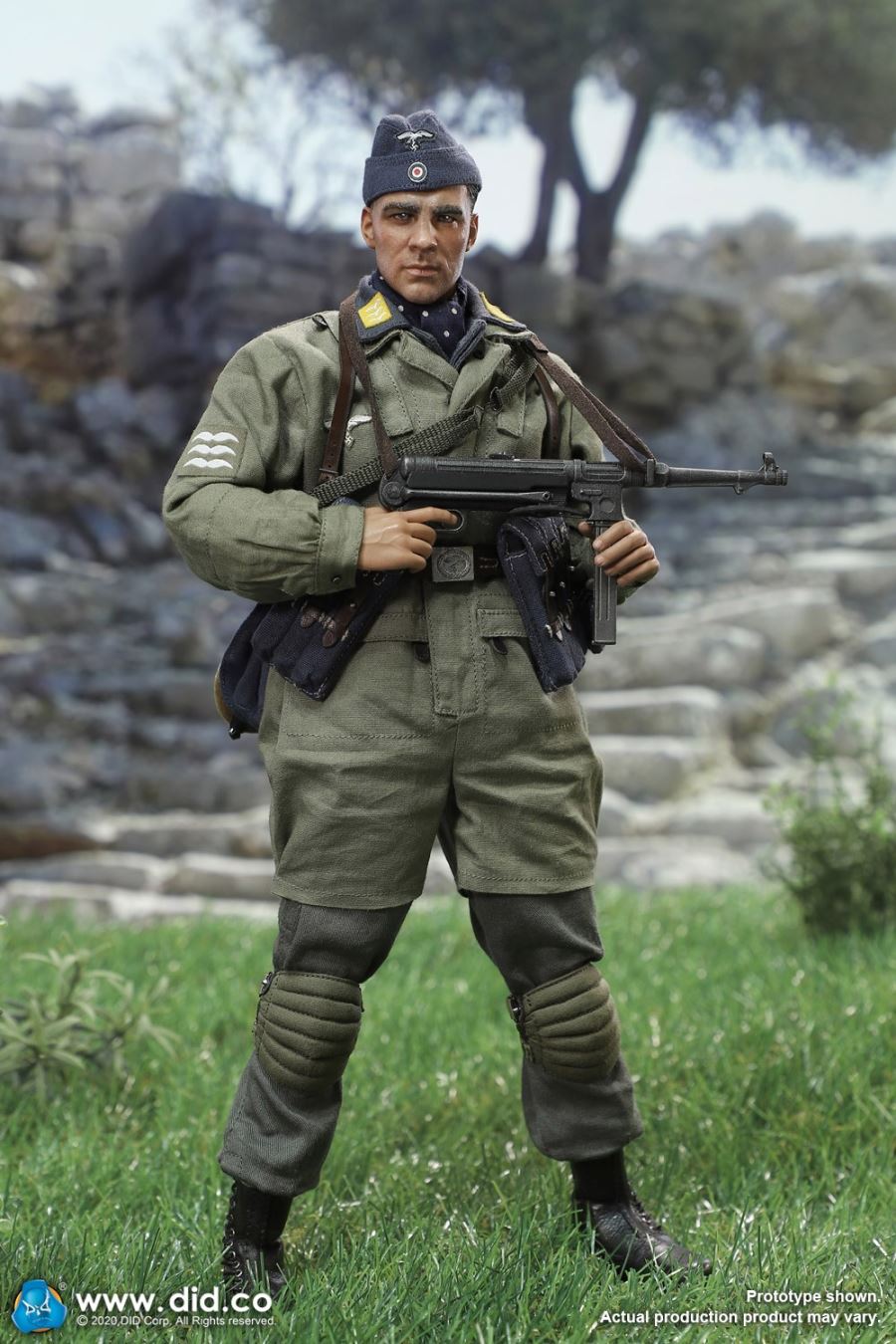 1/6 World War II Paratrooper Green Devil-Schmeling