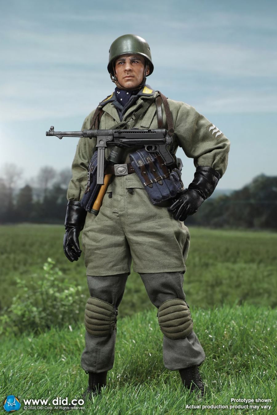 1/6 World War II Paratrooper Green Devil-Schmeling