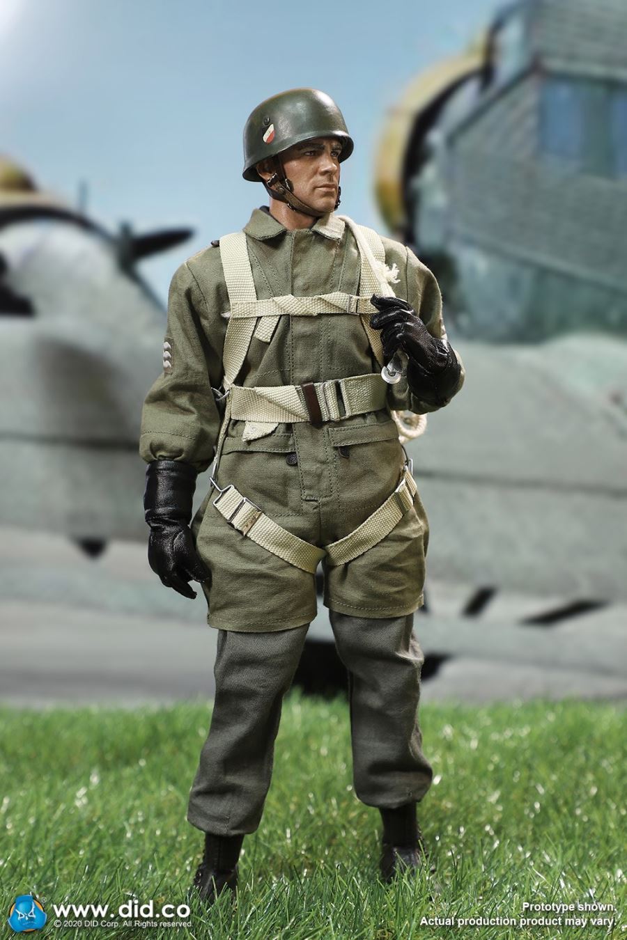 1/6 World War II Paratrooper Green Devil-Schmeling