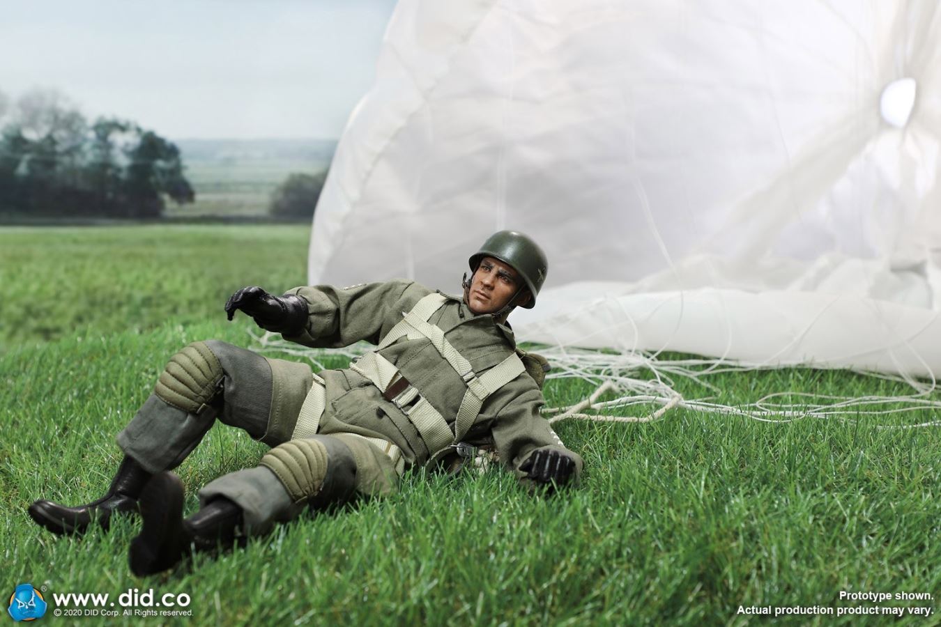 1/6 World War II Paratrooper Green Devil-Schmeling