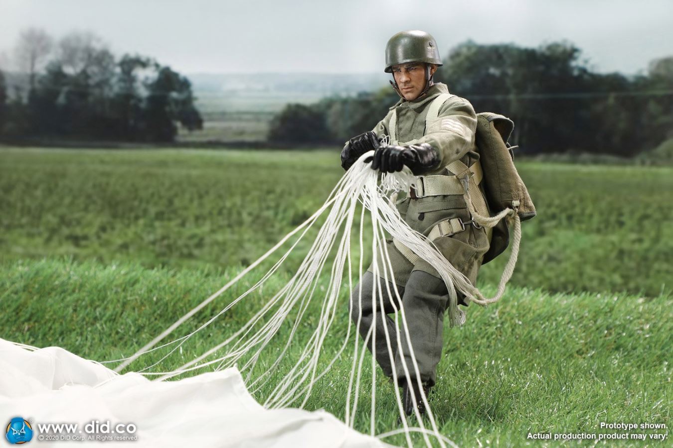 1/6 World War II Paratrooper Green Devil-Schmeling
