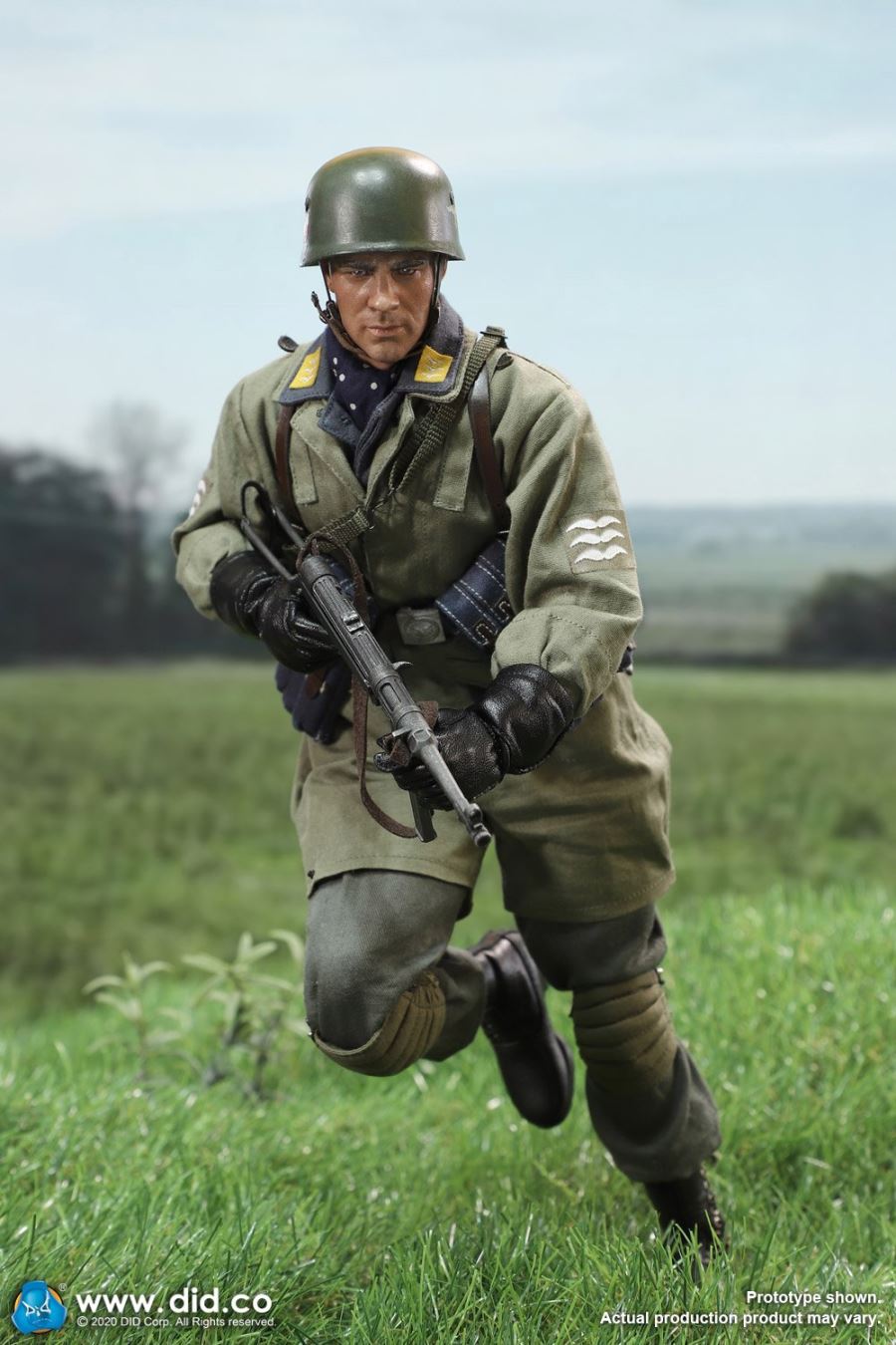 1/6 World War II Paratrooper Green Devil-Schmeling