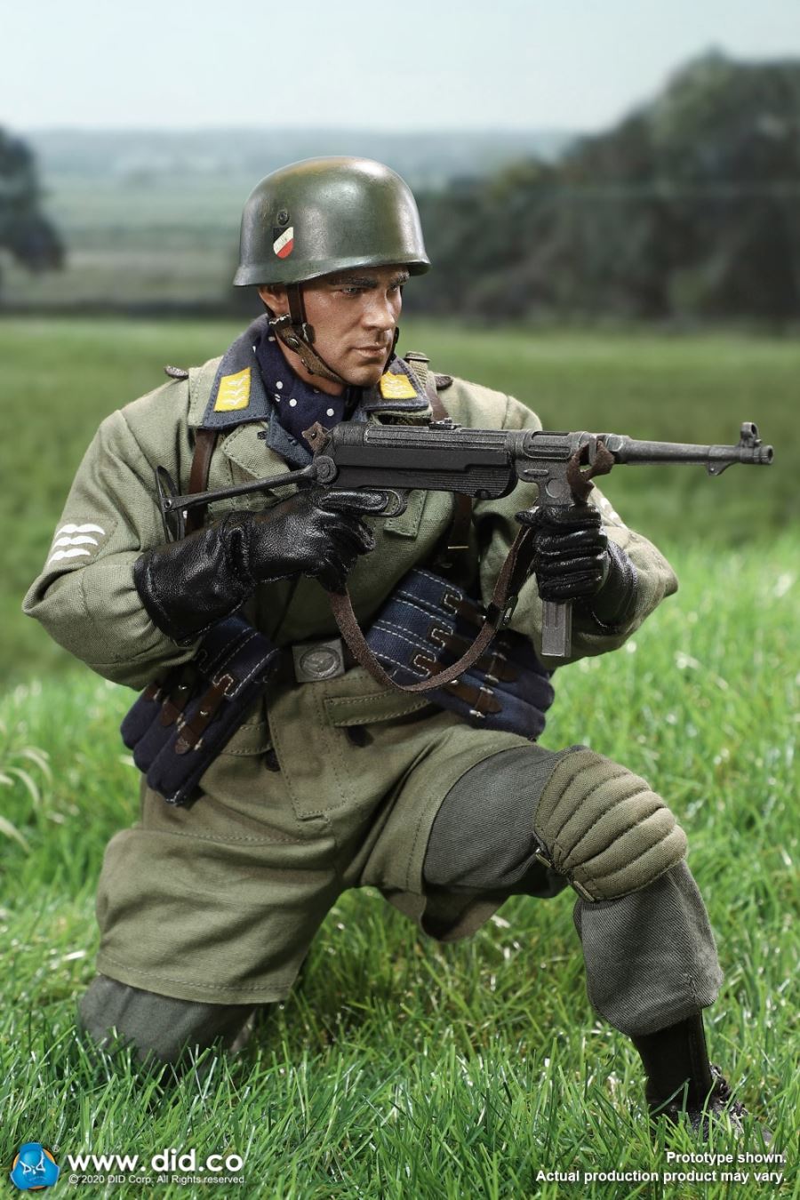 1/6 World War II Paratrooper Green Devil-Schmeling