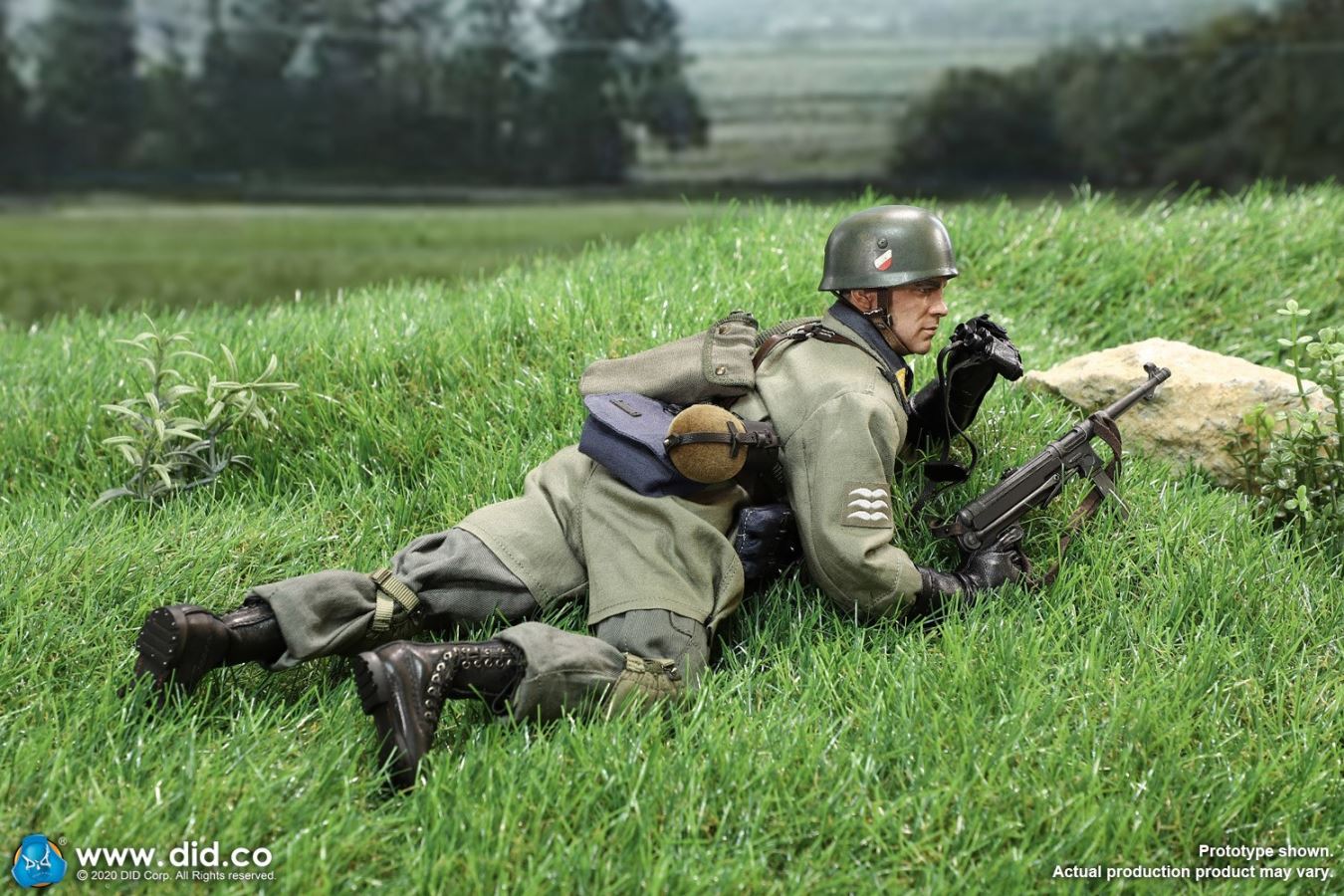 1/6 World War II Paratrooper Green Devil-Schmeling